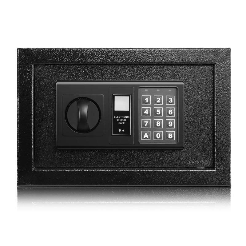 安锁电子密码保险柜 20CM小型家用学生保险箱保管箱小型
