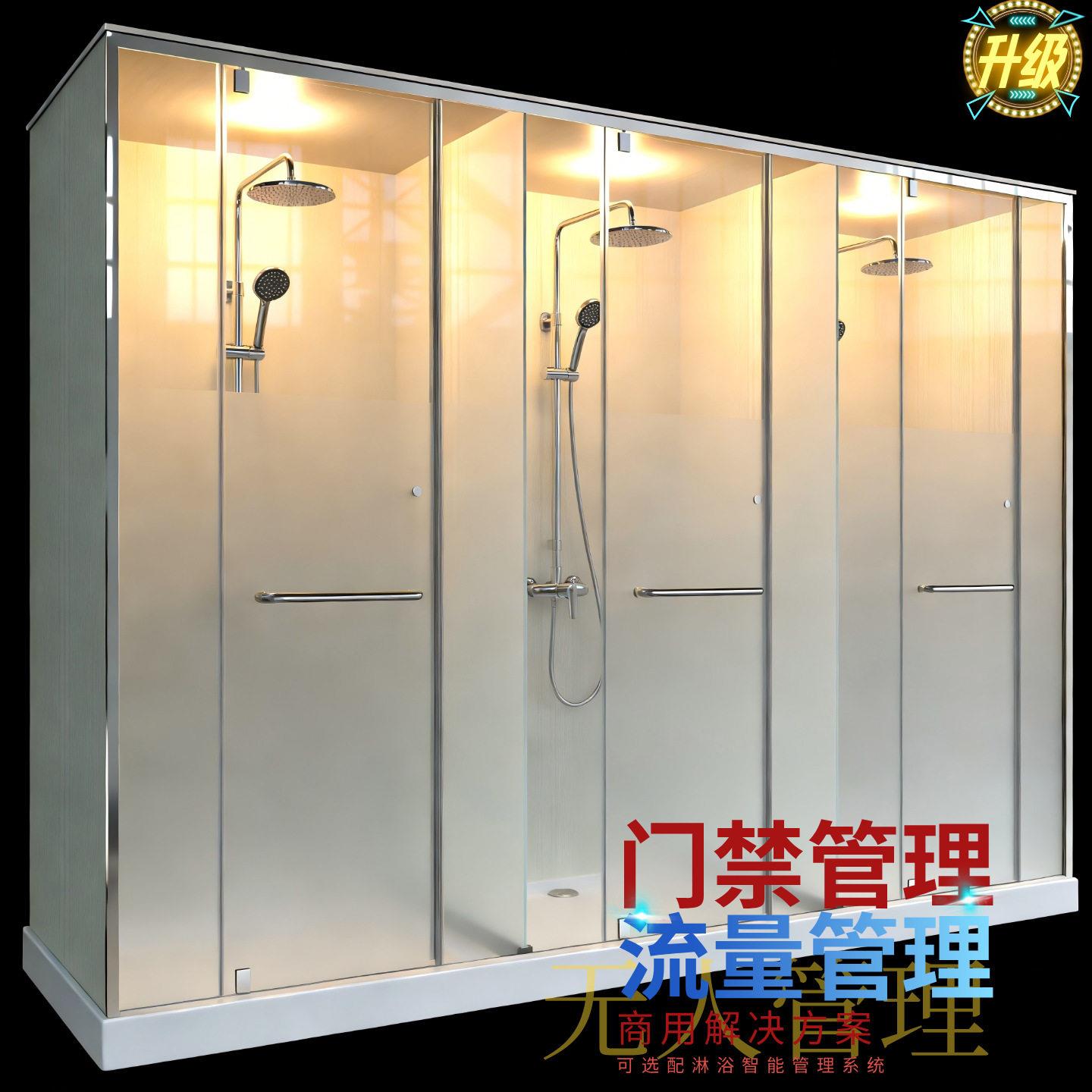 厂家制作整体淋浴房一体式卫生间模块化组装家用浴室花洒套装
