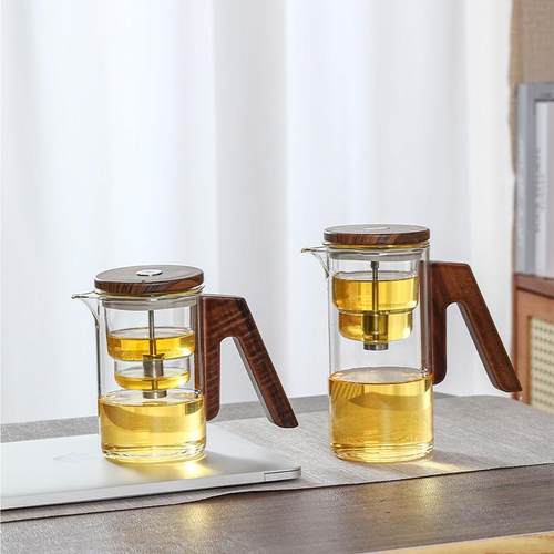 逸CDU享飘逸用杯玻器璃泡茶壶家茶水分过滤泡茶神红茶离普洱高颜