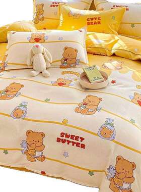 A类纯棉童被YSJ套单0被件单人120x150x20儿男孩女孩全棉罩被单四