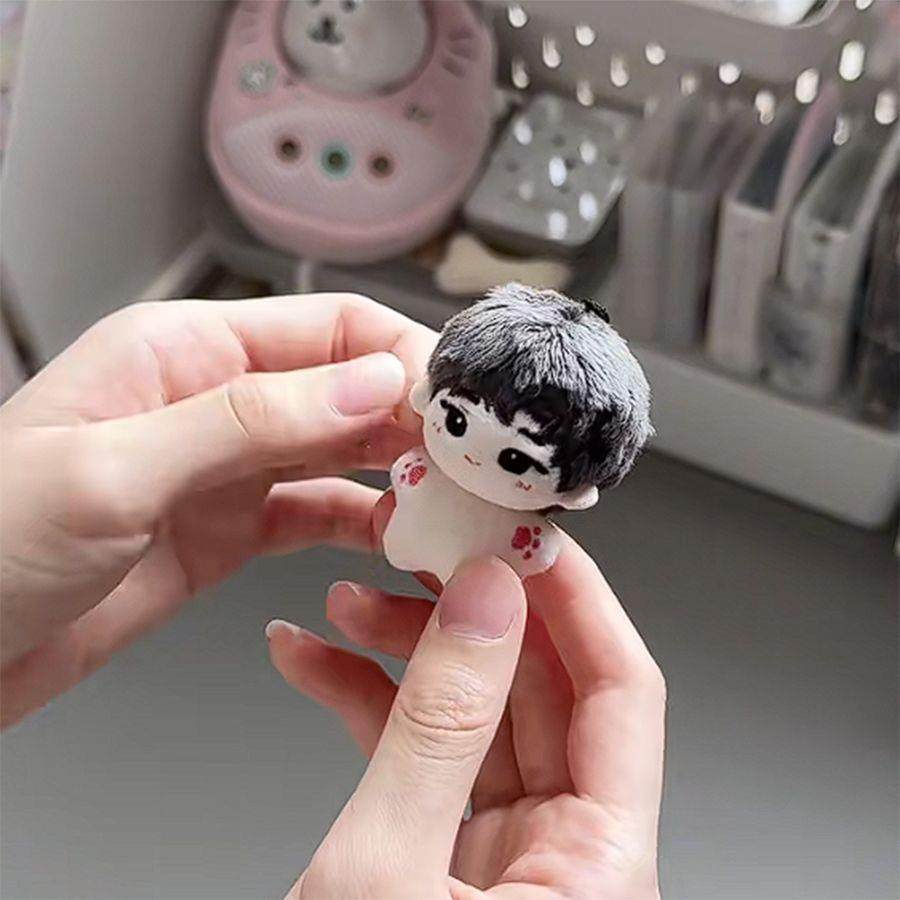 5cm芝麻小圆子SEVENTEEN全园佑属性5cm棉花娃娃毛绒玩偶迷你特小