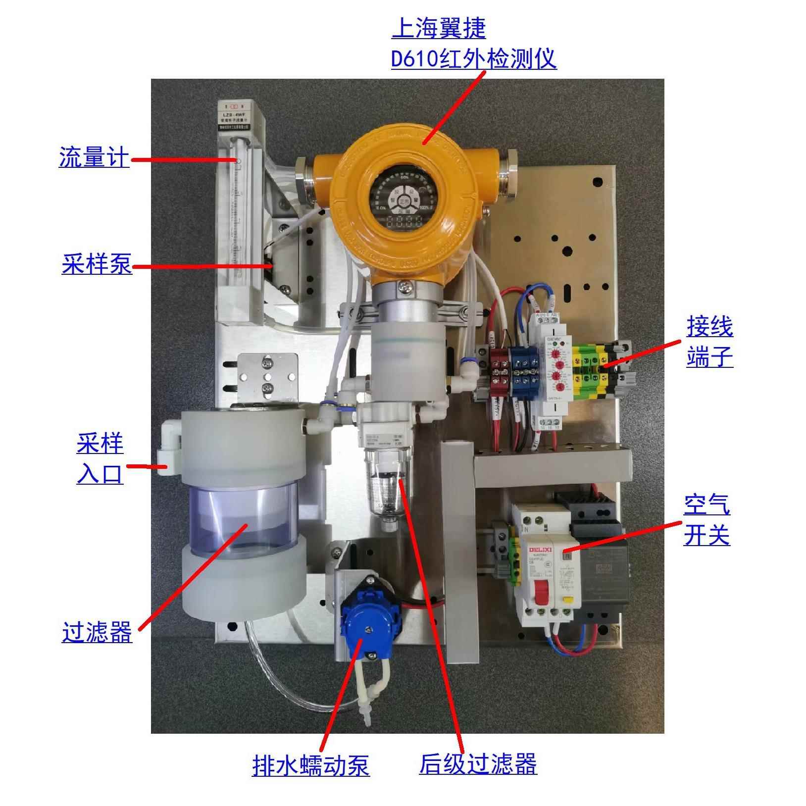 GTQ-D610-IR-DB 电动泵吸式LEL气体检测仪