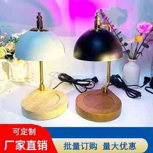 跨境热款 氛围灯无火香薰灯蜡烛灯 香薰融蜡灯 大理石底座现代时尚