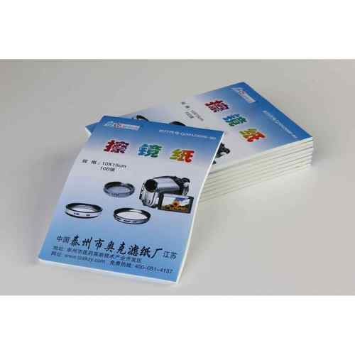 教学仪器实验室专用镜头纸 擦镜纸10*15cm