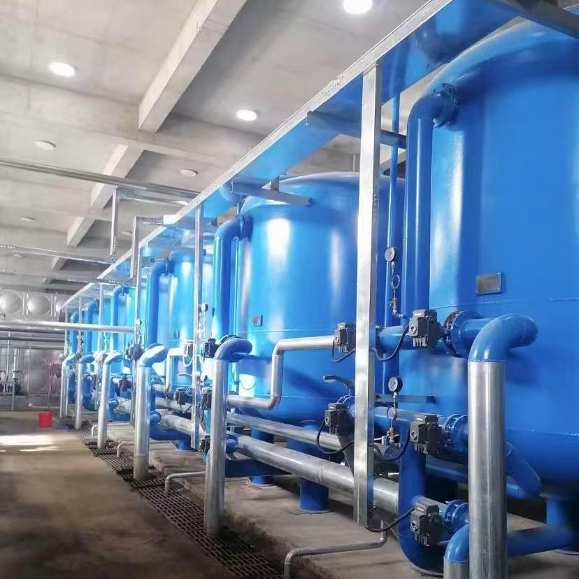 多介质过滤器 石英砂活性炭滤料 中水回用过滤设备 万泰环保