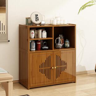 小茶木柜茶SJ CYJ水柜茶台具桌茶边柜物架实置办公室茶茶叶收纳储