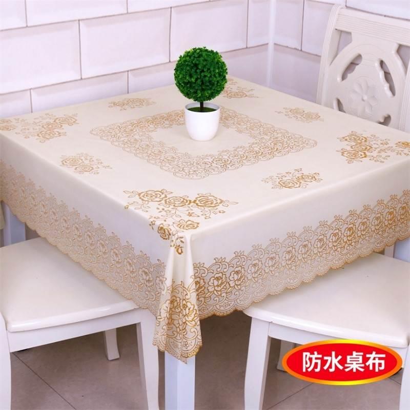 防水防油免洗正方形桌布pvc塑料长方形餐桌垫四方桌八仙桌布盖布