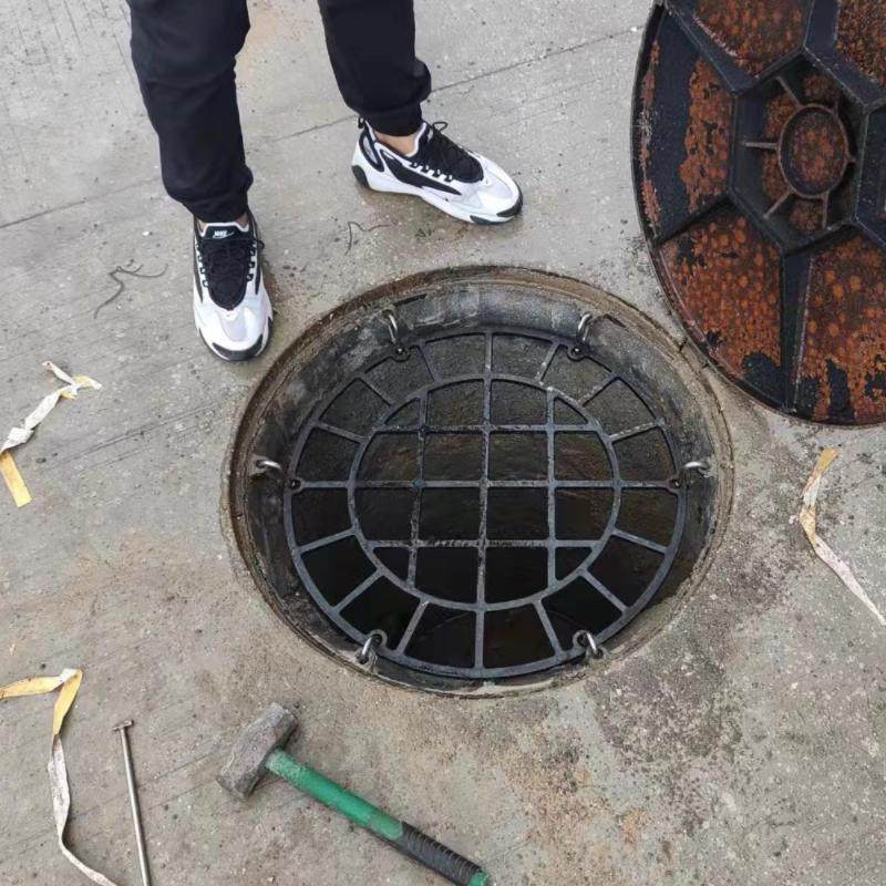 球墨铸铁防坠网圆形雨水污水井下水道检查井盖子盖安全防护网700,基础建材,排水沟槽/盖板,淘宝优惠券,粉丝福利购,淘宝优惠卷