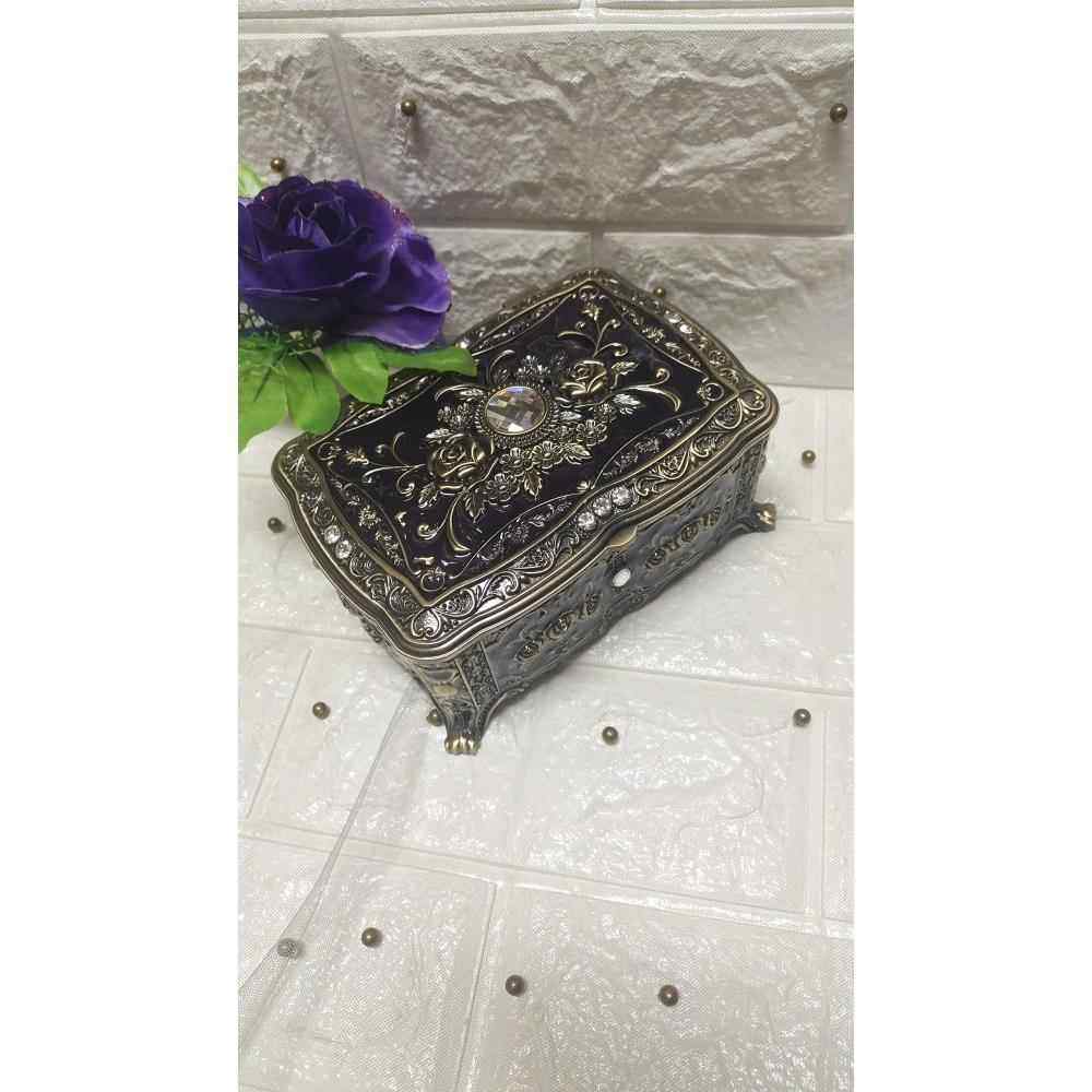 正品2压08新款式出口俄罗斯珐瑯彩釉1锡欧合金非克力镶钻礼品首饰