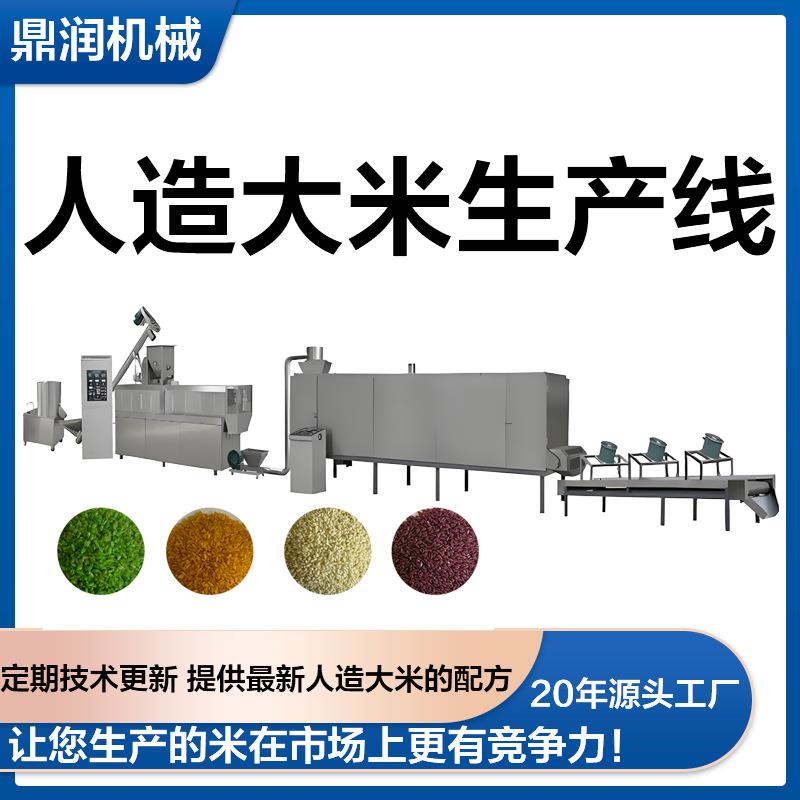 营养强化米生产设备土豆米人造米挤出机免蒸大米机械食品级