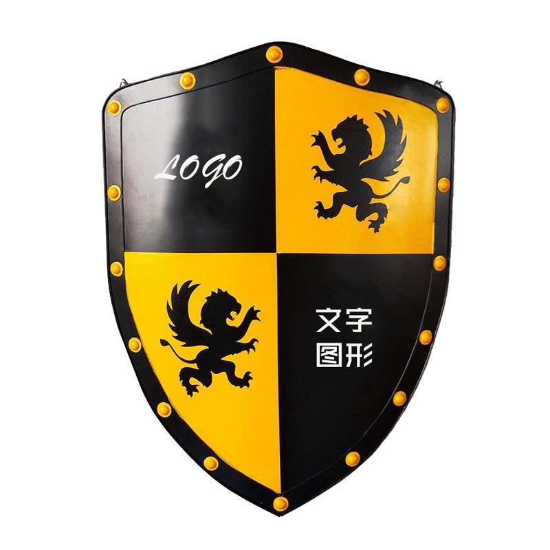 欧式复古铁艺盾牌挂饰创意斯巴达罗马盾壁挂酒吧餐厅个性壁饰厂销