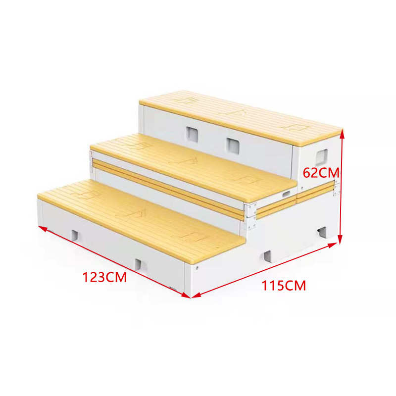 音乐大合唱台推拉实木伸缩合唱台阶舞台三层合影台活动可移动折叠