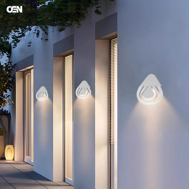 户外壁灯简约庭院灯现代花园灯墙灯阳台院子照明灯室外墙壁灯防水