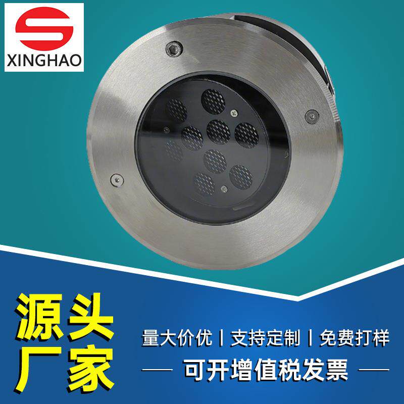 可调角度地埋灯户外草坪防水带防眩光蜂窝网嵌入式射树灯工厂直供
