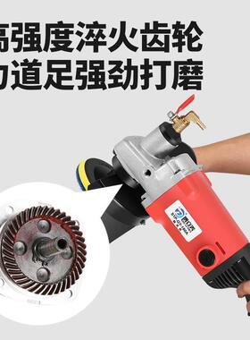 LHV水磨注机水式水抛光机地面磨打翻新平板砂纸机砂光机无刷台式