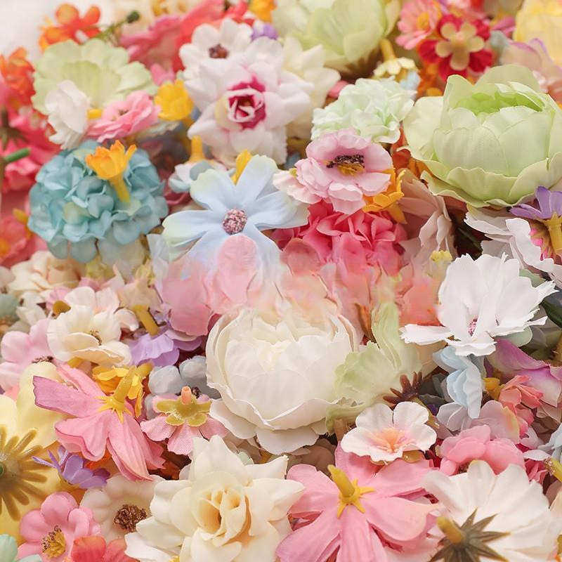 仿真小花朵混搭材料包 绢花头饰花环diy手工材料花环裙撑婚庆布景,家居饰品,仿真花/假花,淘宝优惠券,粉丝福利购,淘宝优惠卷