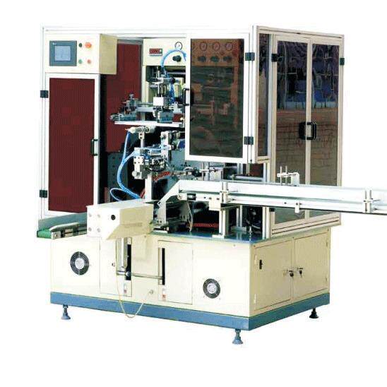 厂家供应软管全自动丝印机适用于护手霜圆管丝网印刷机