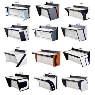 指挥中心控制台安防监控室操作台 烤漆控制台 操作台 监控操作台