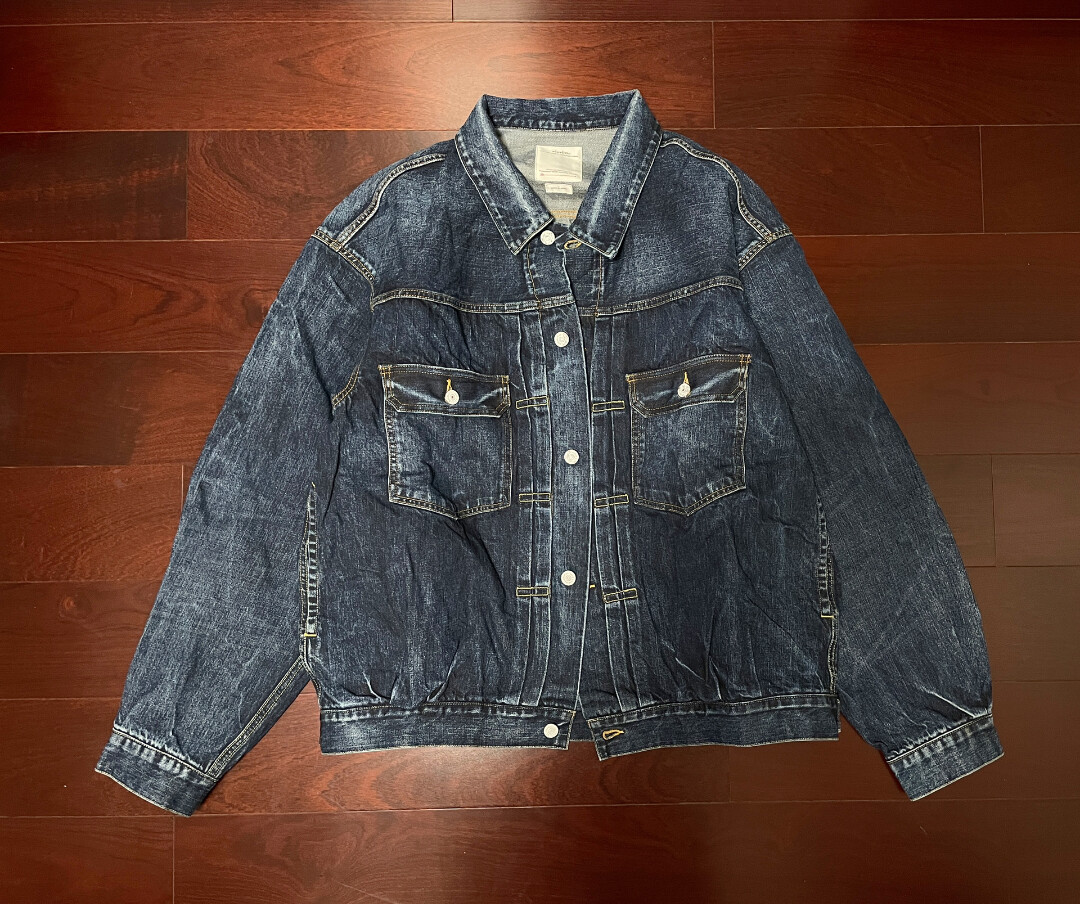 visvim dry 101xx denim jacket