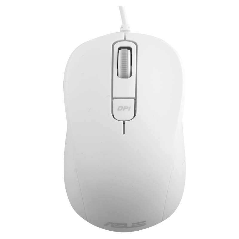 asus华硕MU101C有线静音鼠标游戏家用办公usb光电 男女生通用鼠标
