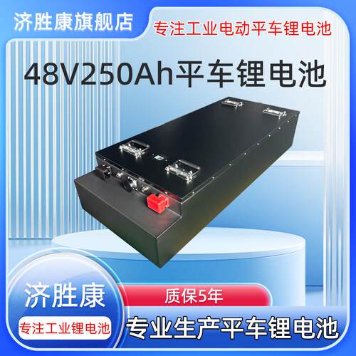 电动平车锂电池48v250ah大容量磷酸铁锂电池超长续航锂电池