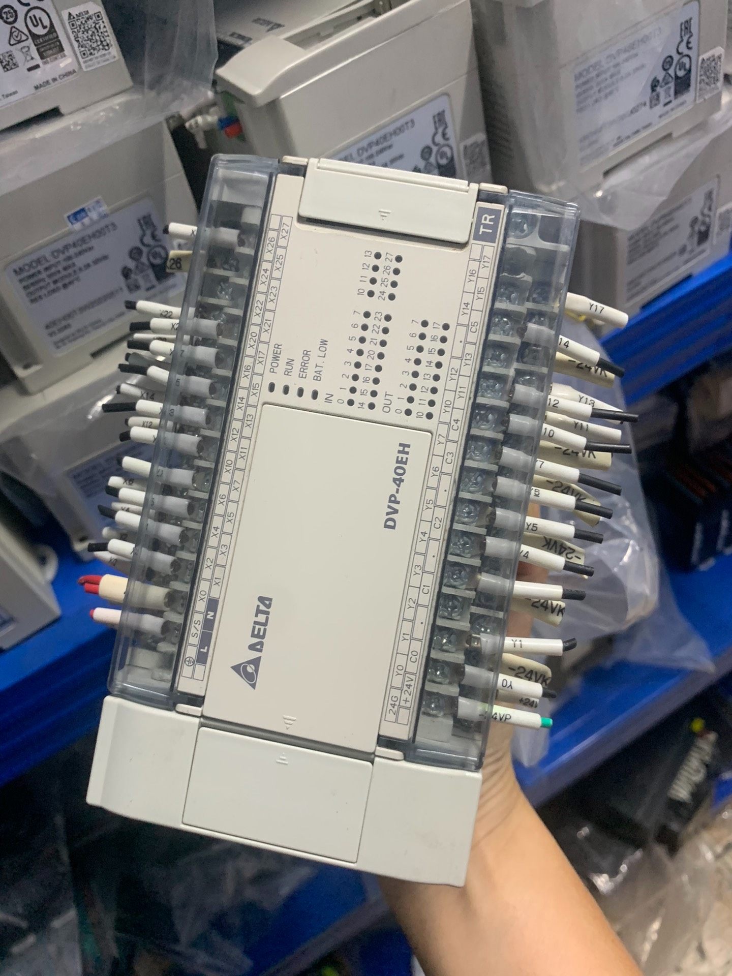 台达plc，DVP40EH00T3