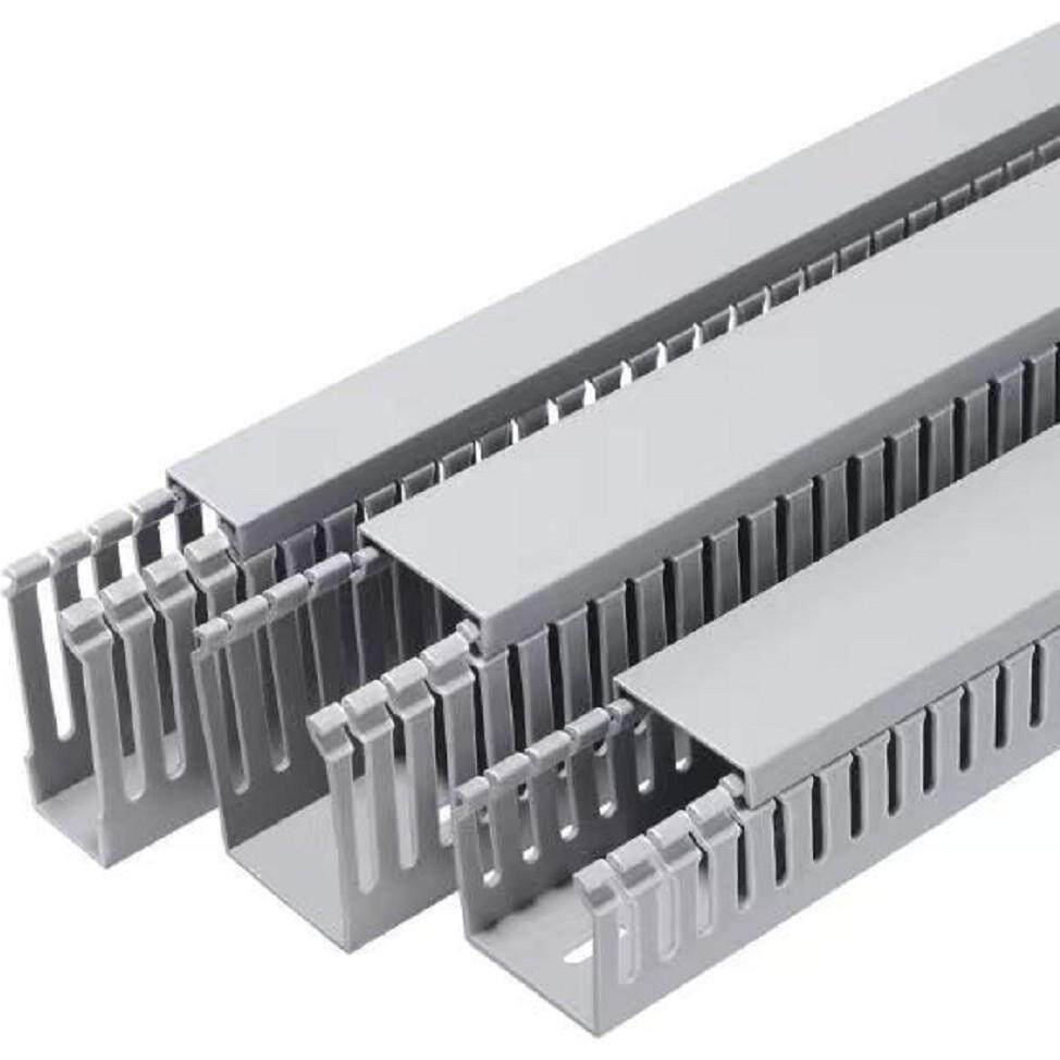 通用塑料行线槽 PVC阻燃行线槽配电箱配电柜专用行线槽，成套柜用