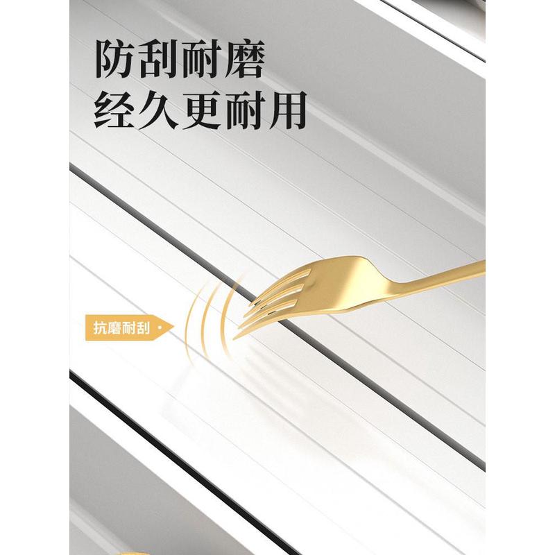 厨房抽屉分隔餐具收纳盒家用橱柜内置分格刀叉筷子置物架厨具收纳