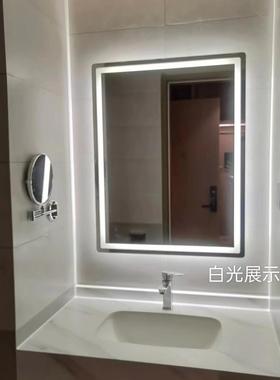 L子7智能镜摸子触屏竖款定制浴室镜带灯防挂雾卫生间洗手VFE镜子