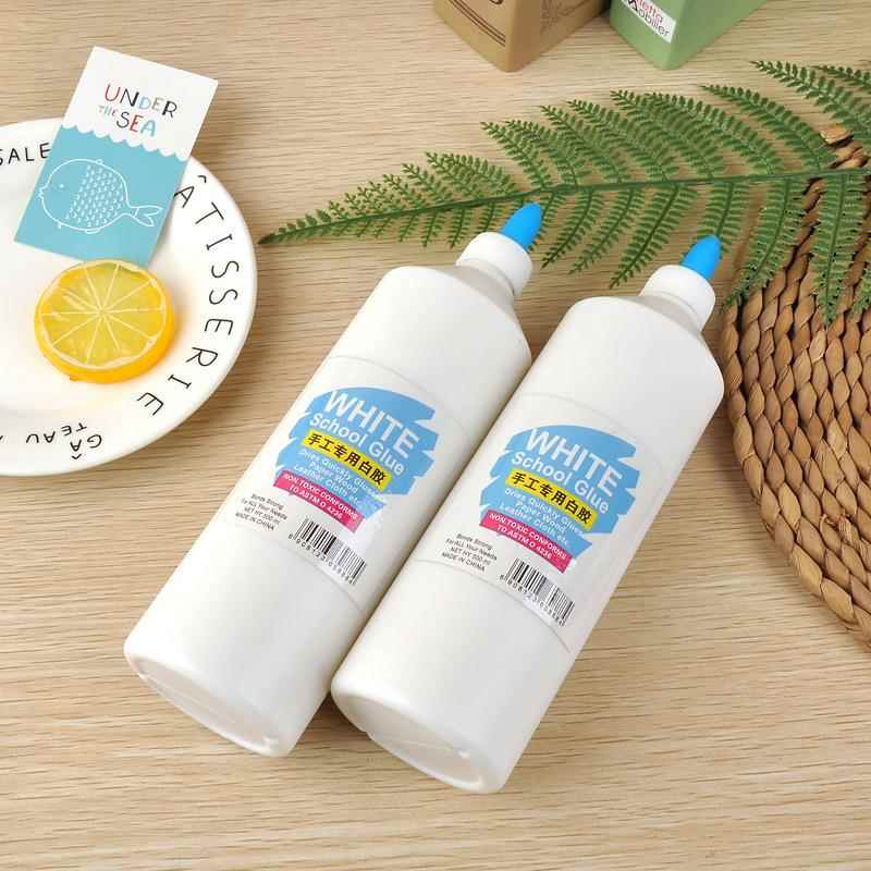 学生手工木工diy环保木质高强度粘贴500ml白胶木工专用白乳胶水厂
