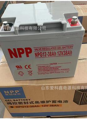NPP耐普蓄电池NPG12-100AH 12V7AH24AH65AH100AH120AH150AH200AH
