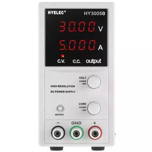 HYELEC华谊HY3005B高精度可调直流稳压电源编码开关30V5A电脑手机