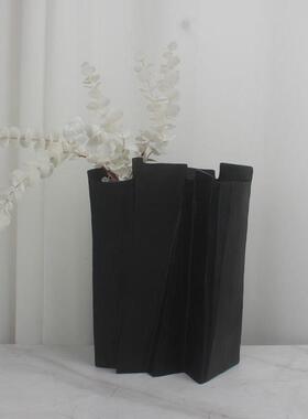 代简约花现创意不规则DIM瓶摆件家居样板房售楼处店电酒视柜插花