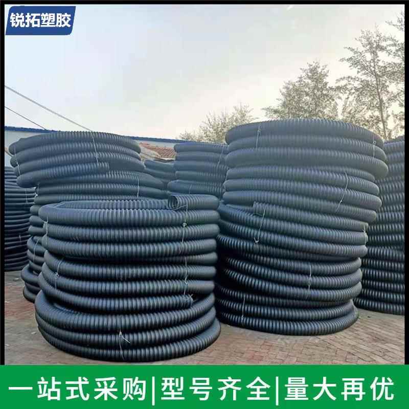CFRP碳素波纹管路灯穿线用碳素波纹管绝缘单壁波纹管碳素波纹管
