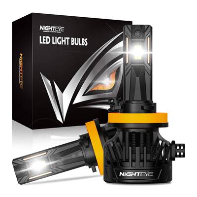 NIGHTEYE S25 超高功率性价比款 跨境新品130W 30000LM汽车前大灯