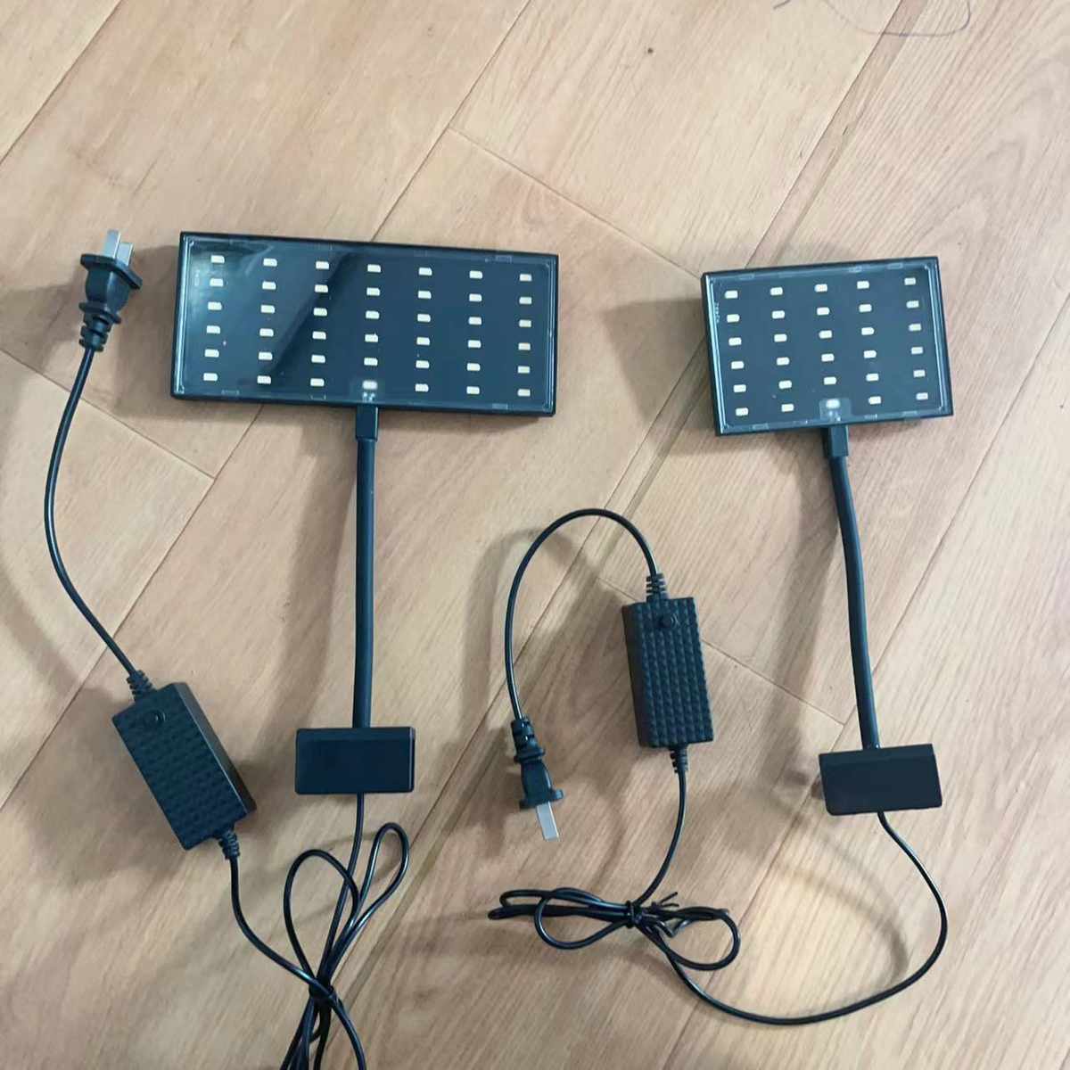 泉龙鱼缸LED灯草缸照明灯小型高亮水草夹灯水族箱水草灯6排灯珠