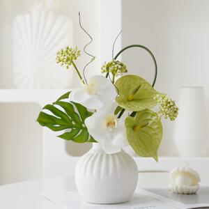 假花彷真花摆设干燥花花束客厅摆件花艺家居装饰品高档餐桌摆花插