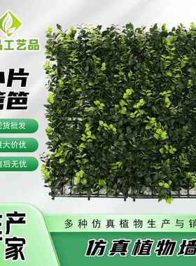仿真植物吉祥草立体绿植墙仿真花草皮装饰绿色人造草坪摄影背景墙