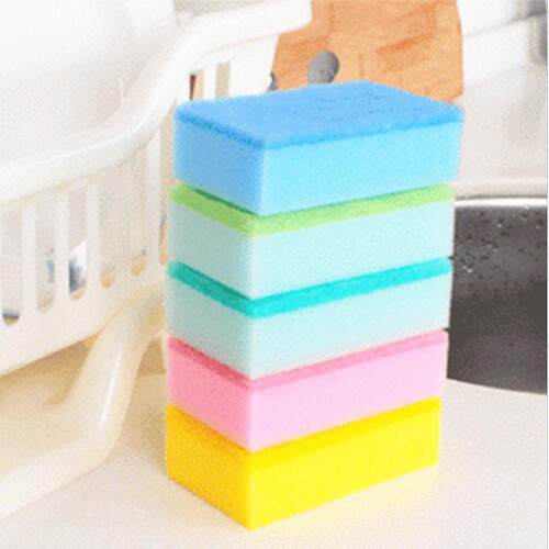 Colorful Grease-Removing Sponge, Cleaning Sponge, Scouring P