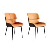 意式 轻奢高级餐椅家用简约现代休闲靠背椅商用加厚酒店软包餐厅椅