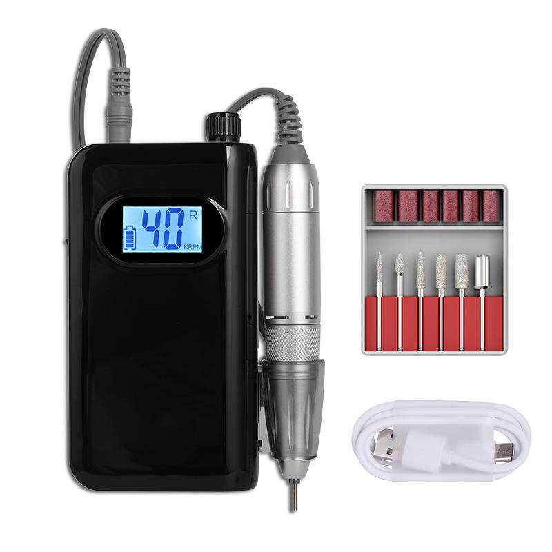 美甲打磨机笔式手柄40000转抛光机电动磨甲器美甲专用