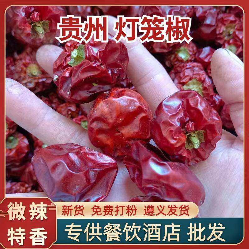 正宗贵州灯笼椒干辣椒中辣特香辣椒面辣椒干商用大个红灯笼