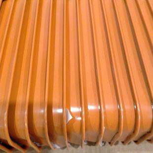 方形丝批金属放置盘182橙色螺配套力零件托盘4S店保专养用吸磁力