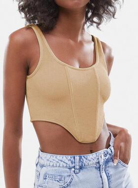 Women's fishbone camisole top vest 女装鱼骨吊带上衣背心