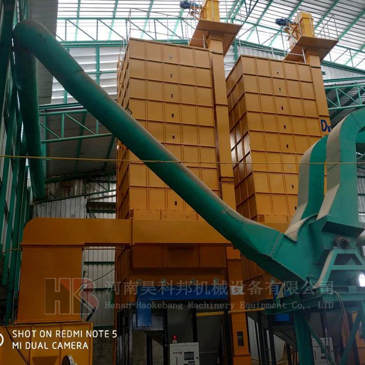江西水稻烘干塔作业视频家用水稻烘干塔工作原理投资少利润大