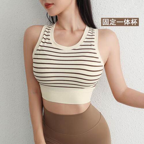 Low intensity yoga sports bra, women's cup size, fitness