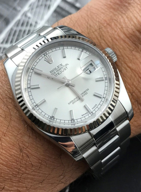 Rolex劳力士男表正品瑞士男士手表日志型自动机械表98新116234