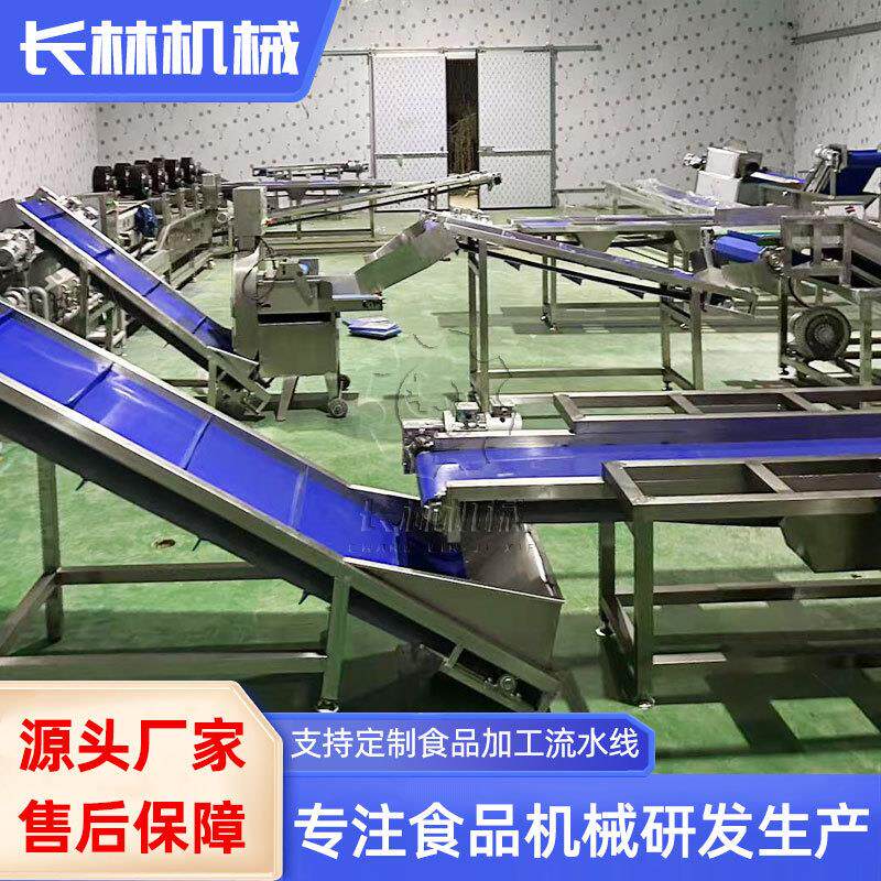 全套果菜净加工清洗流水线 蔬清厨洗WTA成套设备 中央房设备