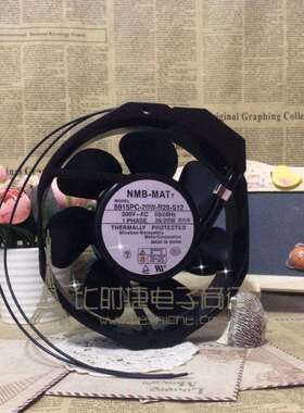 NMB 5915PC-20W-B20-S12 17238 200V 全金属外壳风叶 耐高温风扇