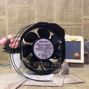 B20 耐高温风扇 NMB 20W 200V 全金属外壳风叶 17238 5915PC S12